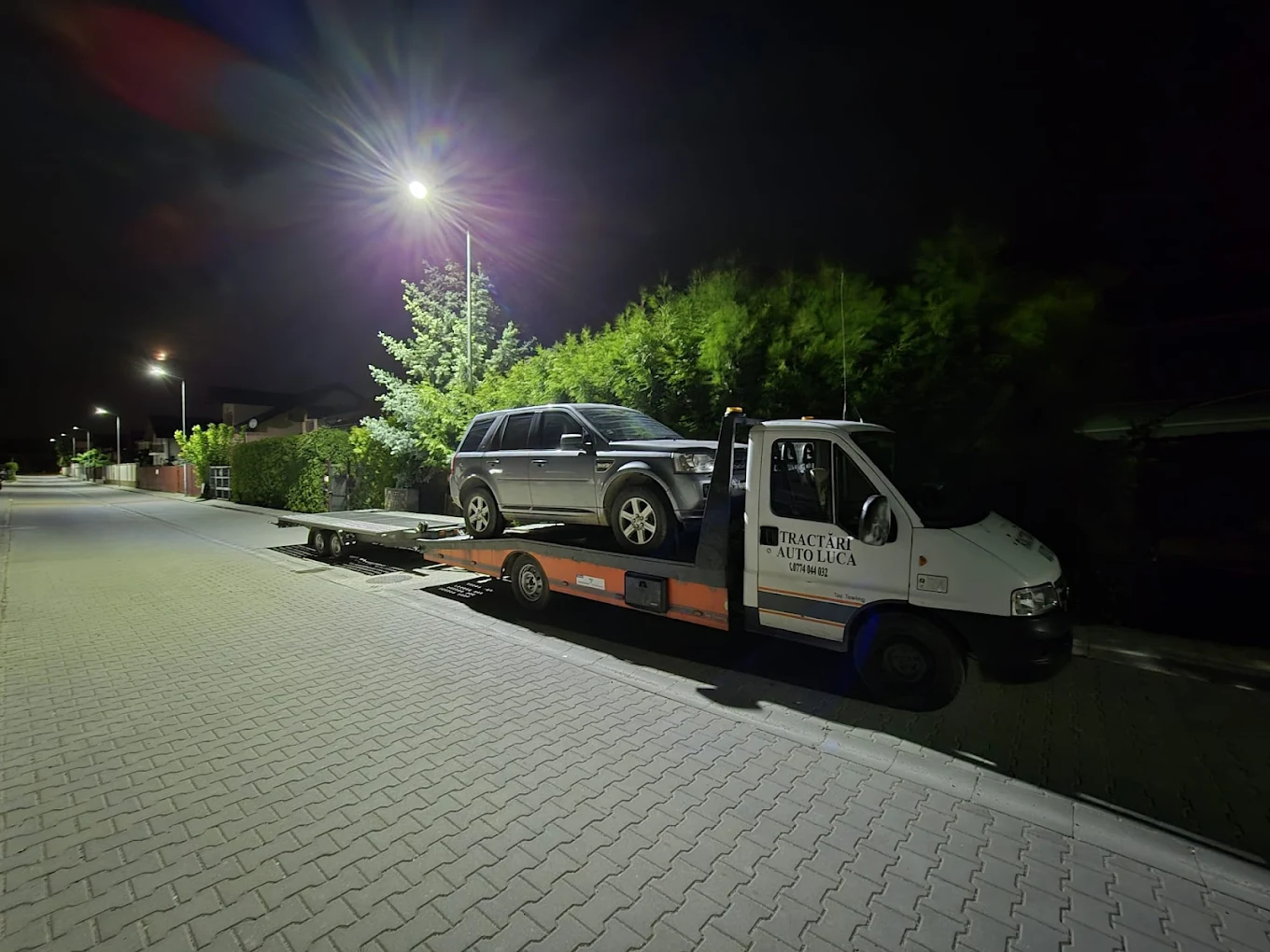 Masina de tractari Luca Assistance in Agnita