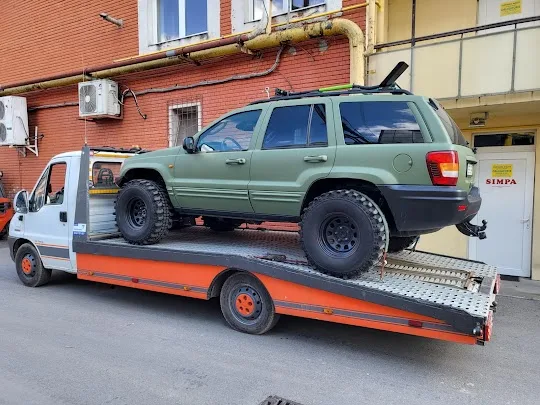 Echipament profesional pentru tractari auto in Cisnadie - Luca Assistance