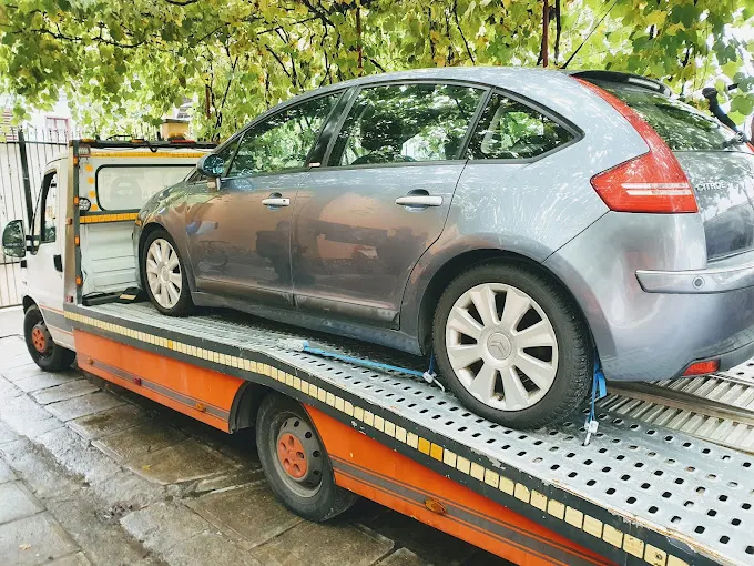 Masina de tractari Luca Assistance interventie in Medias