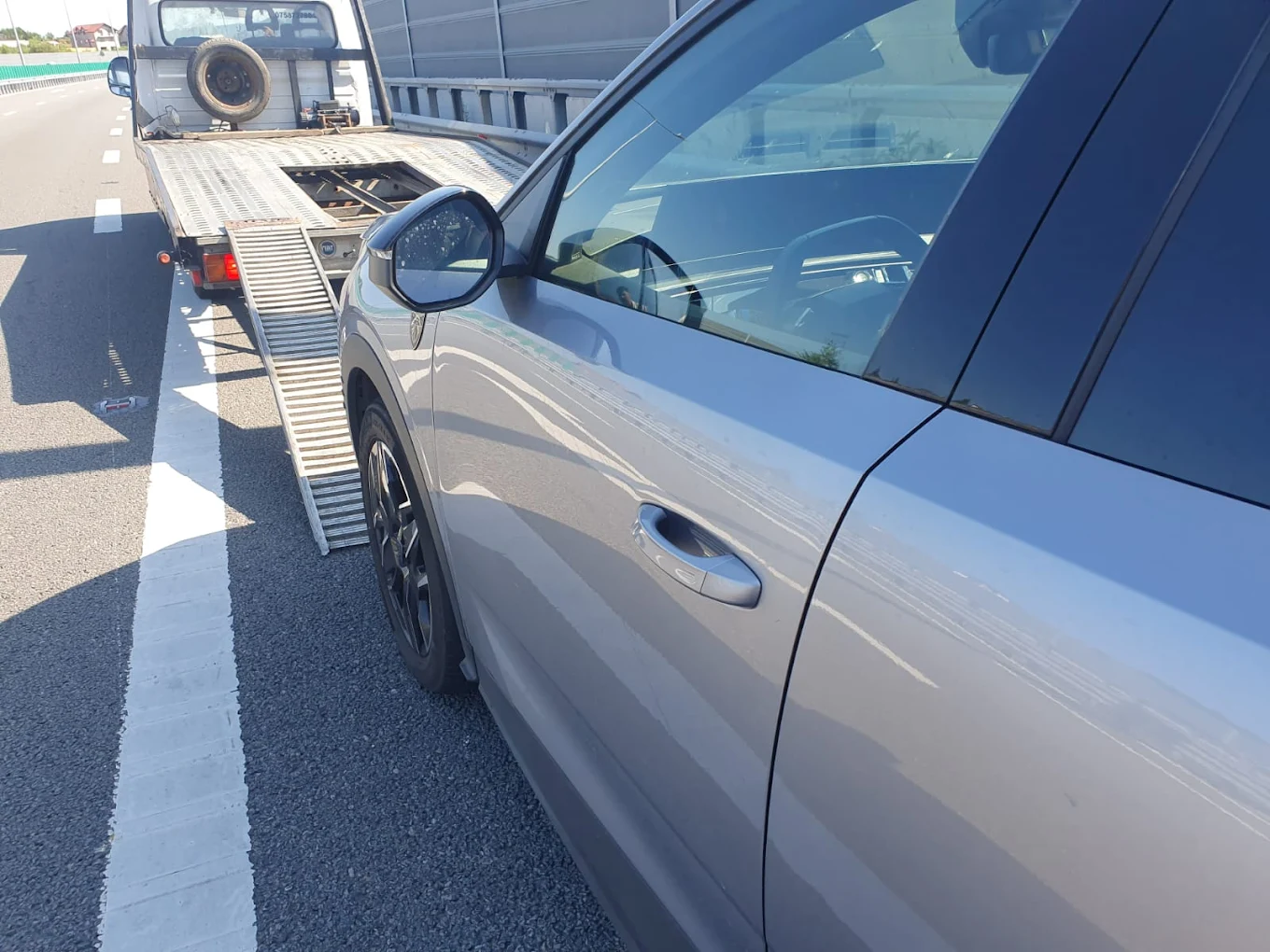 Masina de tractari Luca Assistance interventie in Saliste