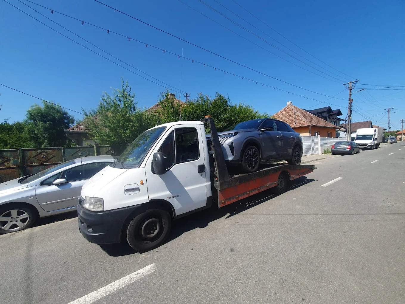 Echipament profesional pentru tractari auto in Selimbar - Luca Assistance